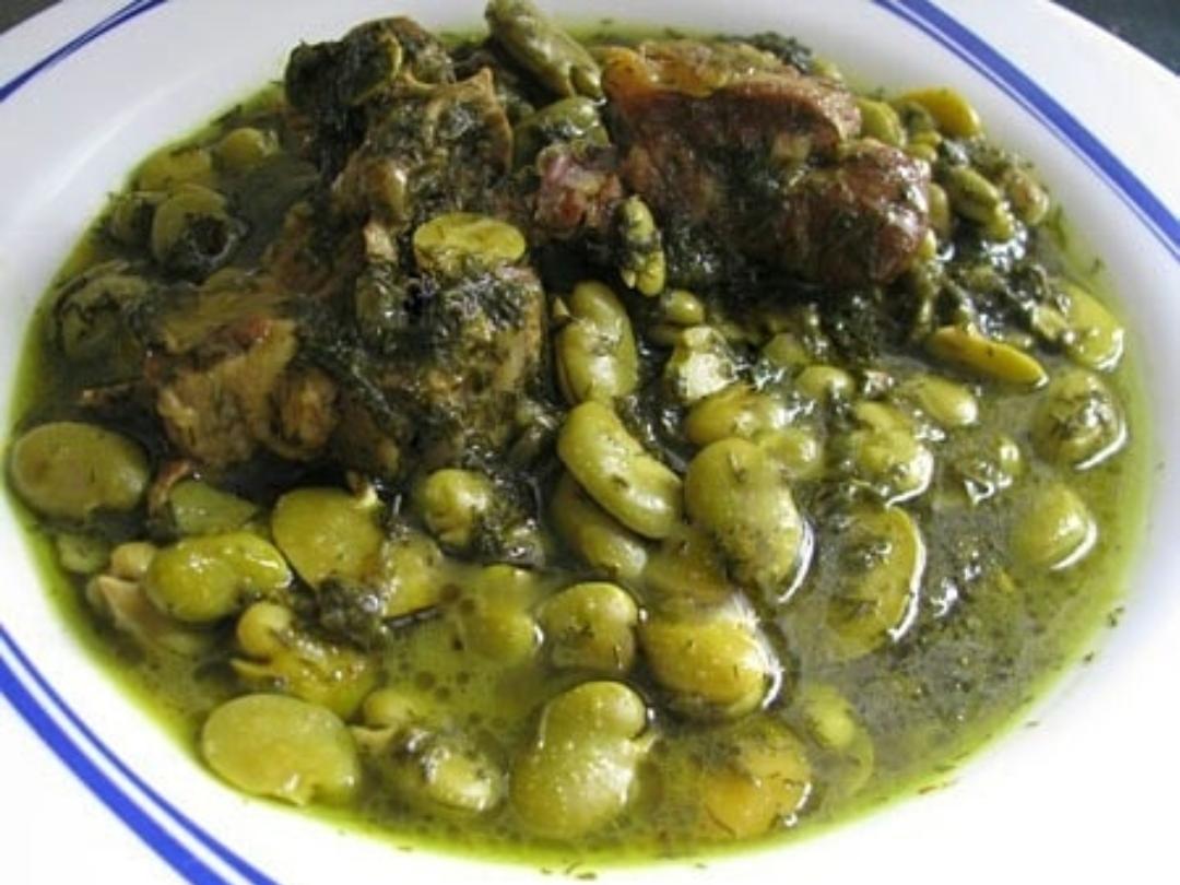 خورش باقلا سبز