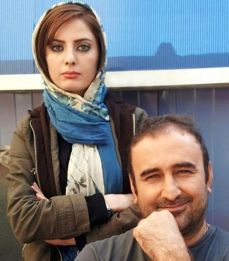 مهران احمدی و همسرش