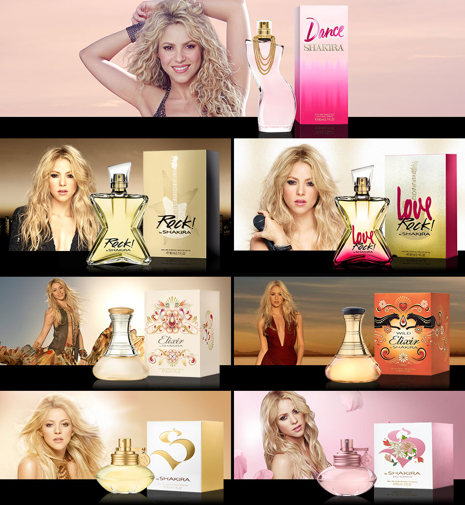 برند عطر شکیرا