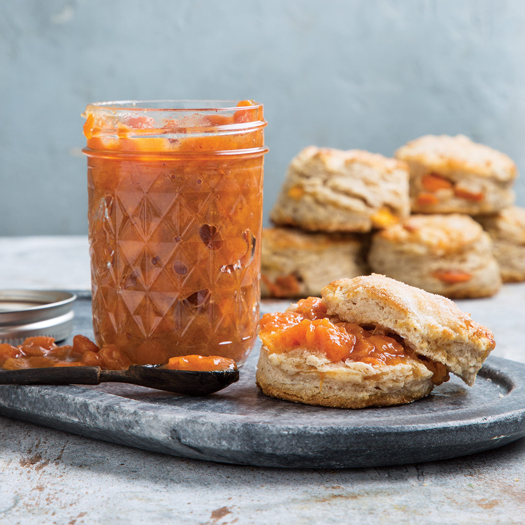 persimmon jam مربای خرمالو